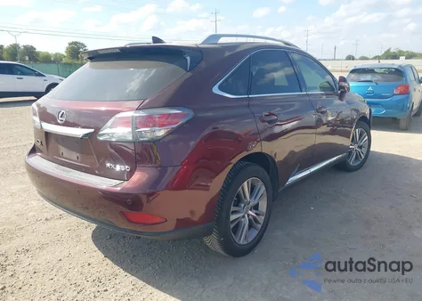 2015 Lexus Rx 350 из США, поврежденный, VIN 2T2ZK1BA0FC166462